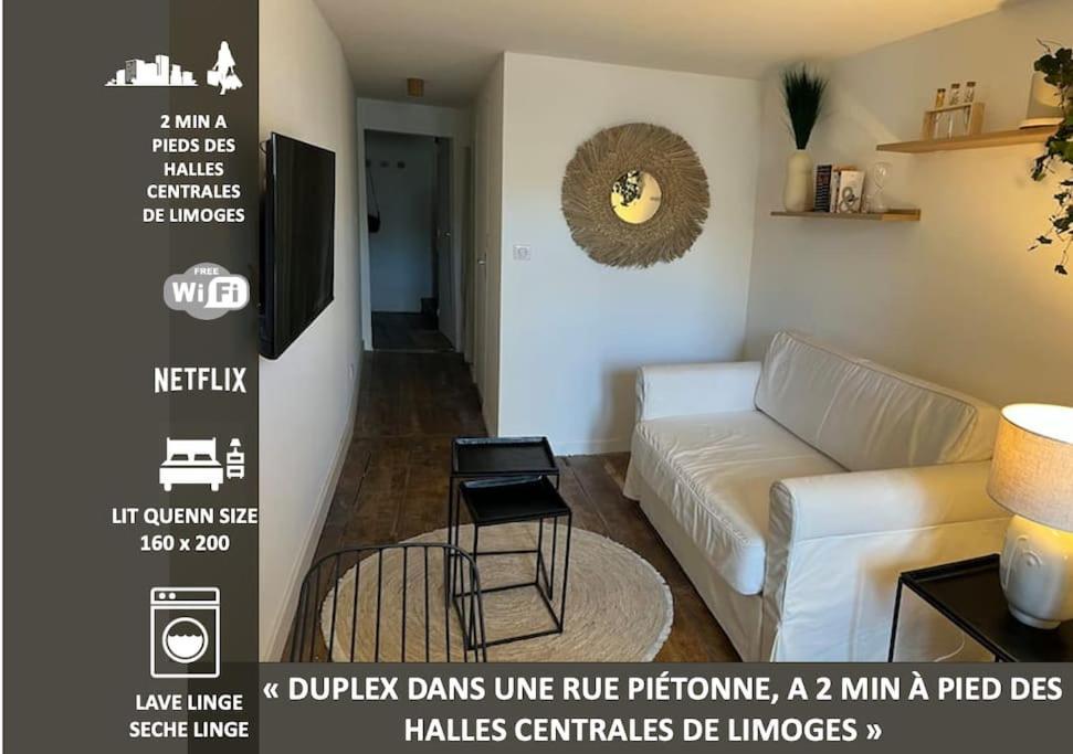 Superbe Duplex Hypercentre Dans Une Rue Pietonne Limoges Eksteriør bilde